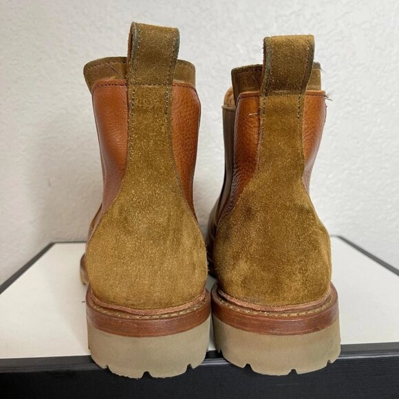 Allen Edmonds Discovery Cognac Brown Leather Chelsea Boot Pull On Men's 9 B - Picture 6 of 11